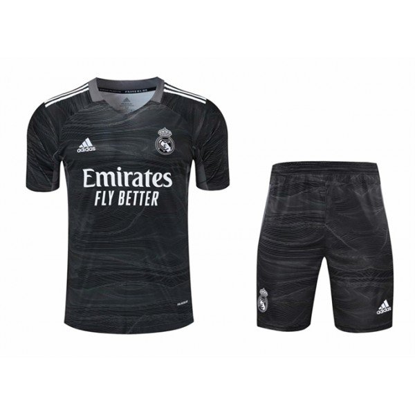 Kit infantil Goleiro I Real Madrid 2021 2022 Adidas oficial
